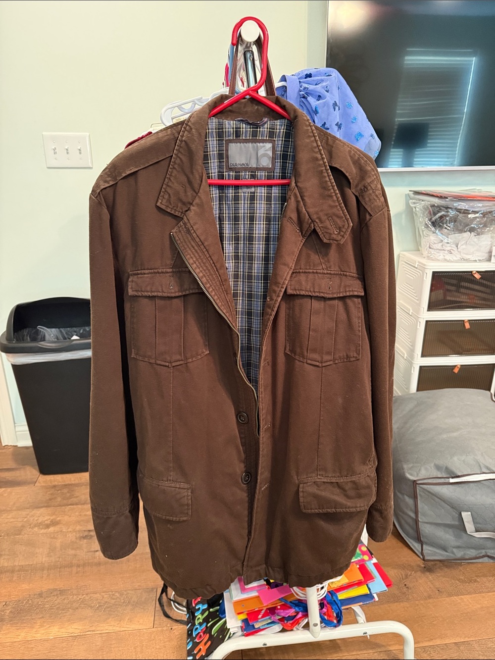 Old Navy Brown Military Field Jacket